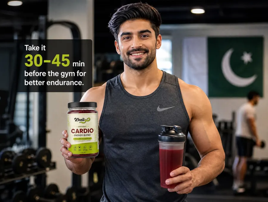 Cardio Energy Blend for gym stamina and endurance