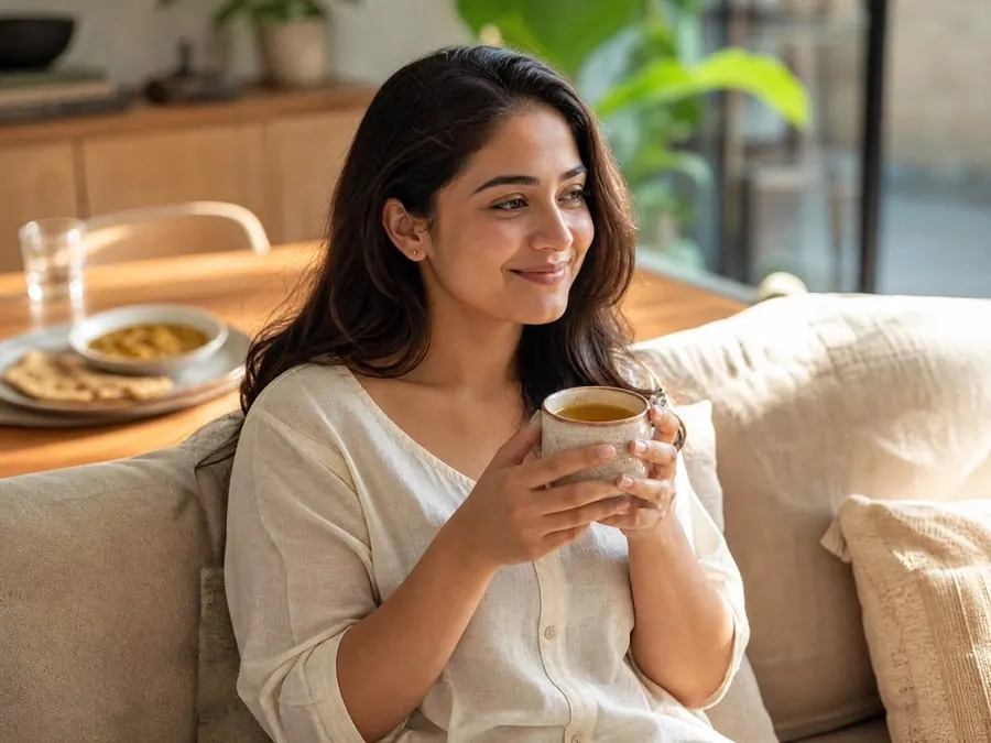 Gut Reset Blend reduces bloating and gas