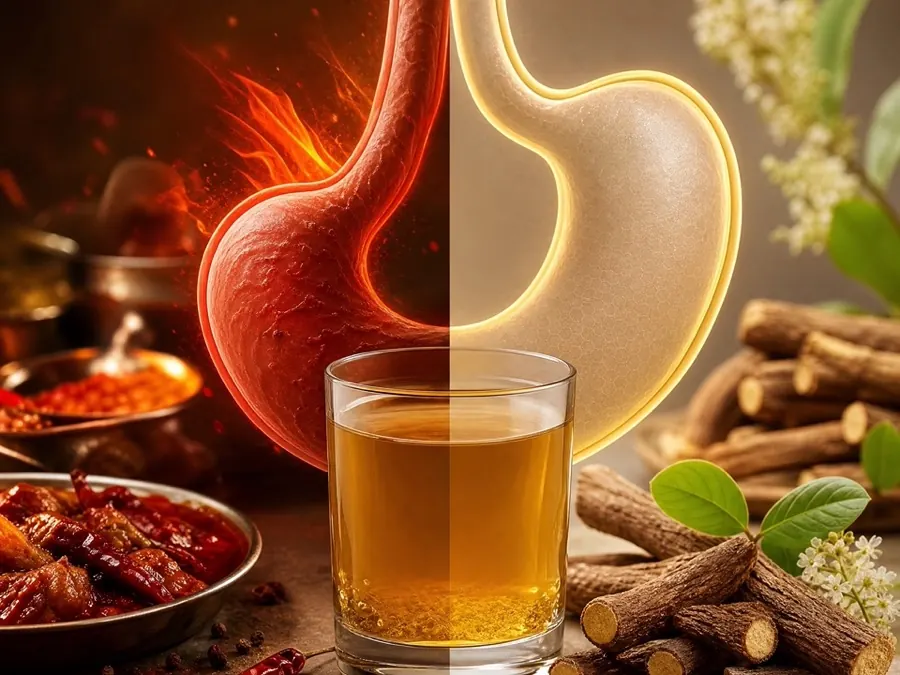 Gut Reset Blend soothes acidity and heartburn