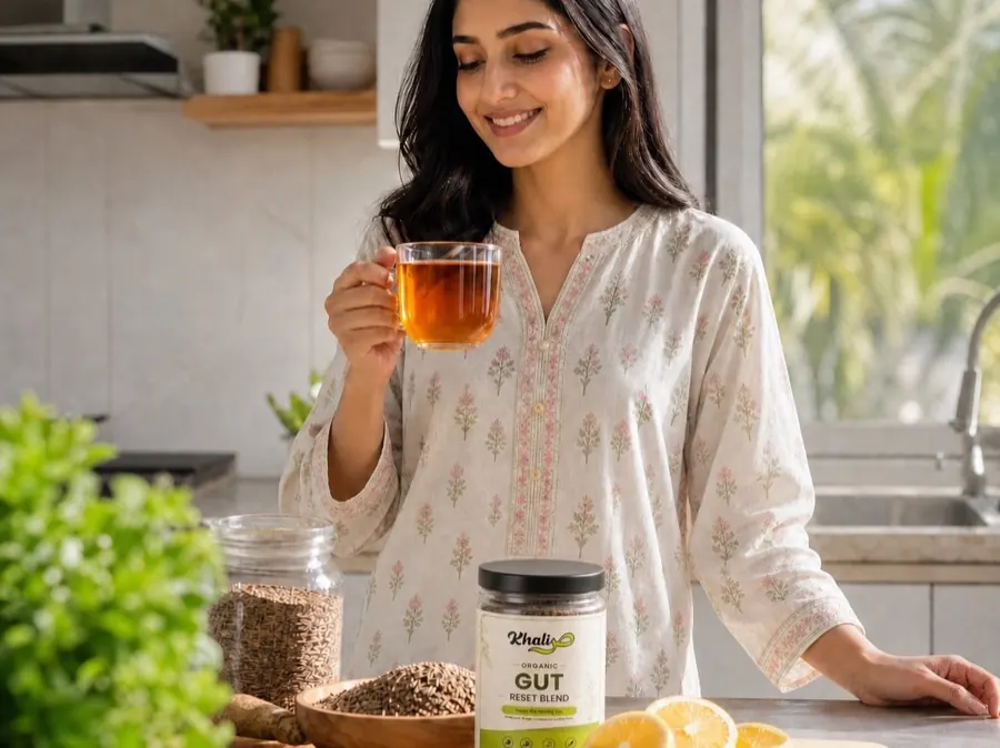 Gut Reset Blend for fresh breath and a refreshing finish